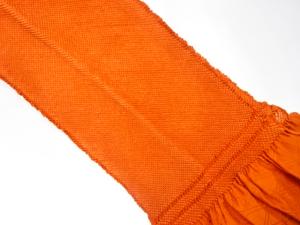 正絹　振袖用　絞り　帯揚げ